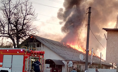 Загорівся будинок на Шкільній