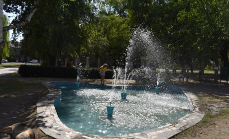 Фонтан у центрі Переяслава припиняє роботу до весни