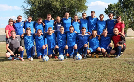 Футбольна команда "Урожай" – восьма у першій лізі чемпіонату області