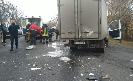 На Золотоніщині, поблизу Піщаного, сталася ДТП