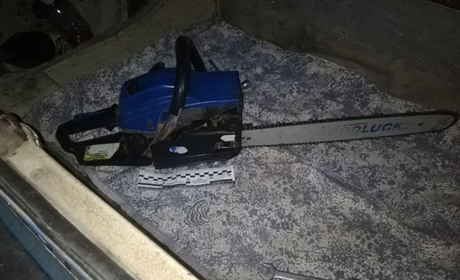 У Волноваському районі правоохоронці виявили чоловіка, який випилював дуби