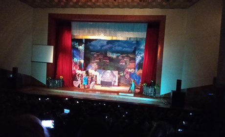 В Торецке спектакль "Вий" собрал аншлаг