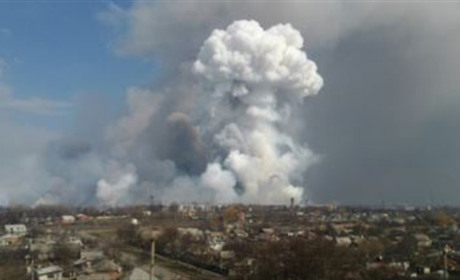 У Балаклії знову чутно вибухи. Люди від’їжджають