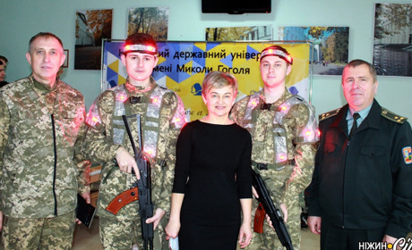 Випускники Ніжинського університету отримали військові звання