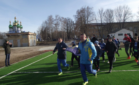 В Переяславі на подвір’ї школи №4 відкрили футбольне поле