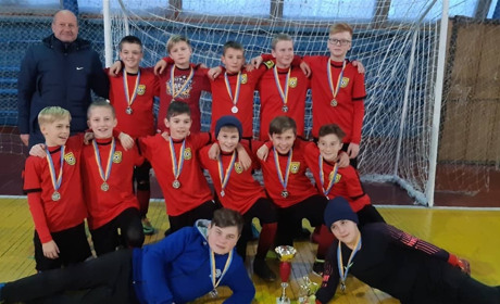 Команда Кагарлицької спортшколи посіла друге місце у турнірі з футзалу