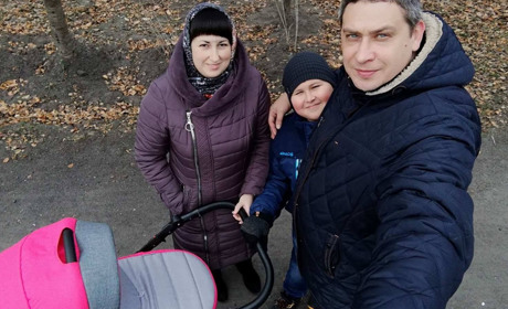 Татусь із Білопілля Руслан Боровик: «Син вночі «воював», донечка – спокійніша»