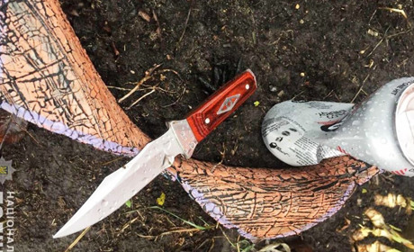 В селі Леонівка на Кагарличчині чоловік накинувся на поліцейського з ножем