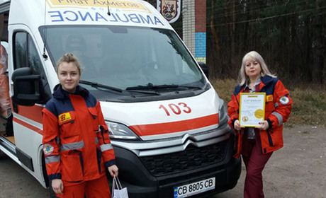Ніжинська швидка отримала новий автомобіль 