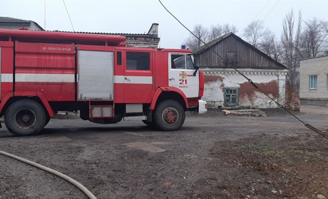 У Пологівській лікарні гасили умовну пожежу. Для чого це робили