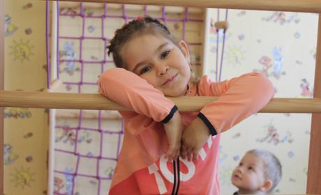 Для троїцьких дітей відкрили спортивну кімнату та кабінет логопеда