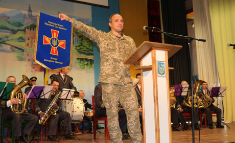 У Старокостянтинові привітали військовослужбовців і волонтерів (Фоторепортаж)