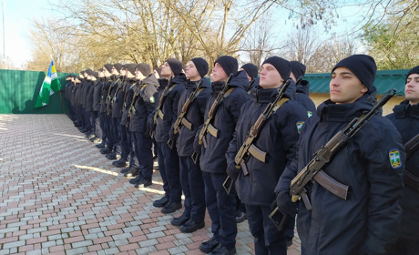 Новопризванные морские пограничники приняли присягу