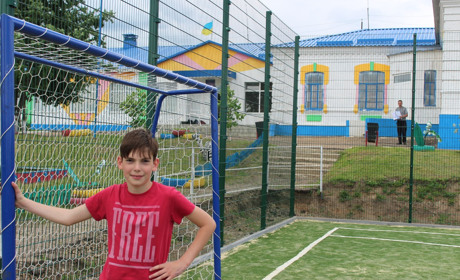 Троїчани побудували за рік п'ять спортивних майданчиків