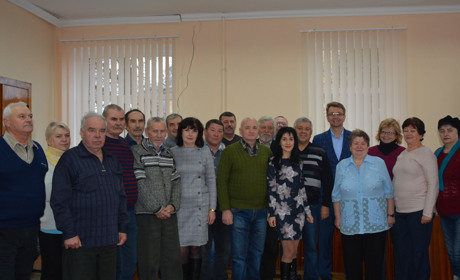 Золотоніські чорнобильці вирішували свої проблеми  з міськими посадовцями