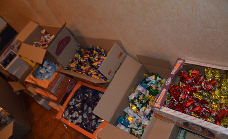 Солодкі подарунки від золотоніських Миколаїв 