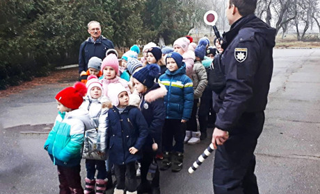 Кагарлицькі поліцейські поспілкувалися із учнями Буртівської школи