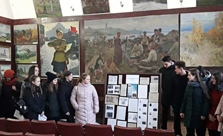 У Кагарлицькому районному музеї розповідали школярам про катастрофу на Чорнобильській атомній