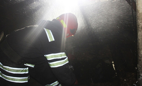 У районі горіла господарча споруда