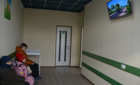 У двох сімейних амбулаторіях Золотоноші  з’явилися плазмові телевізори