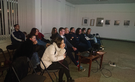 У Калуші "Молода Просвіта" показала документальні фільми про незаконне будівництво