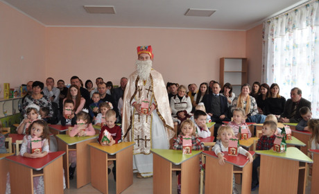 У Новицькій ОТГ у рідному селі Степана Бандери  на Миколая відкрили дитячий садок