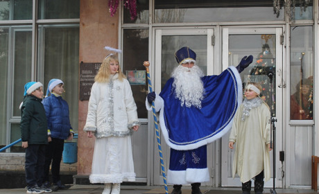 Як відсвяткували відкриття міської ялинки у Гуляйполі та кого нагородили за кращу новорічну іграшку