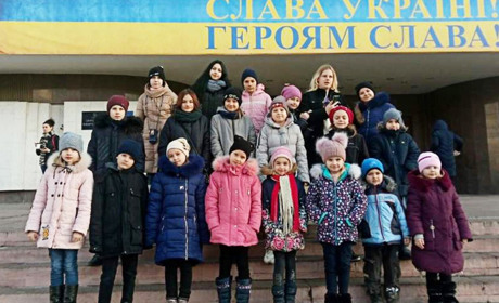 Кагарлицькі дітлахи побували в Києві на передноворічному дійстві