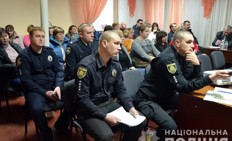 У Городниці поліцейські прозвітували перед громадою про роботу за рік