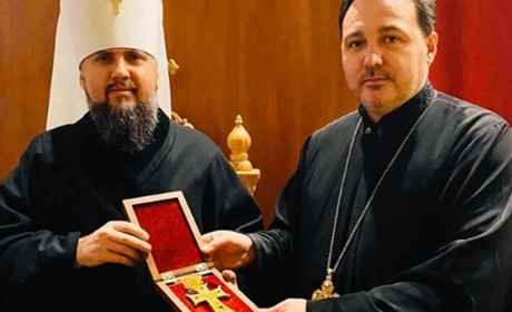 Чортківчанин за родом - отець Віталій Даньчак удостоївся нагороди Митрополита ПЦУ Епіфанія