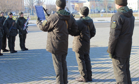 В Измаиле нацгвардейцы приняли присягу