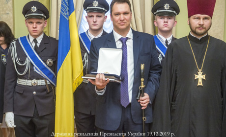 Керівника переяславської теплоелектростанції удостоїли звання «Лицар Вітчизни»