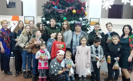 У Ржищеві провели Новорічно-Різдвяне свято для дітей, які залишилися без батьків