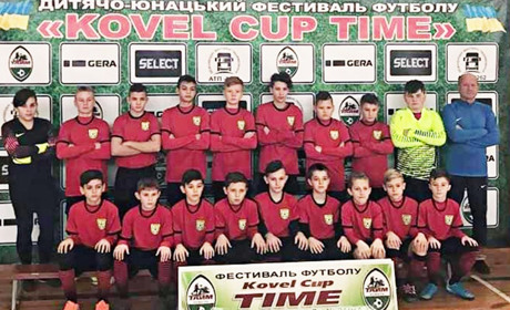 Кагарлицькі юні футболісти знову на “Kovel Cup Time”.  День перший