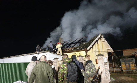 У Лужанах вночі 13 січня сталося дві пожежі