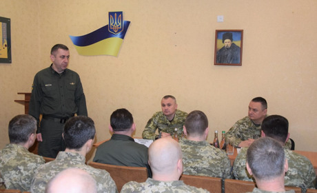 В Измаильском пограничном отряде представили нового начальника штаба