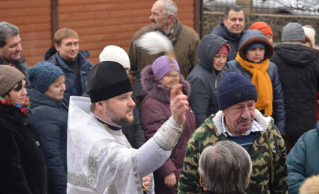 Водохреще-2020 у Гадячі: святили воду і пірнали  