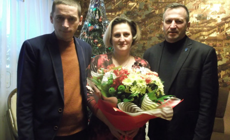 Міський голова привітав першого новонародженого в цьому році та його щасливу матусю