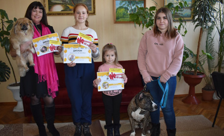 Переможці фотоконкурсу "Я і мій собака" отримали нагороди