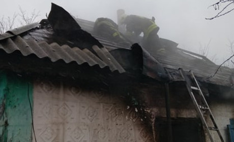 На Золотоніщині 90-річна бабуся залишилася без будинку