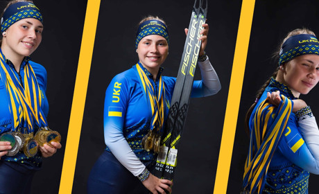 Конотопчанка взяла три золота на чемпіонаті України з лижних перегонів