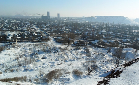 Торецк зимой. Угадай городские строения по зимним фото