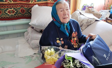 Учасниця війни і мати-героїня. Жительці Мени  виповнилося 95 років