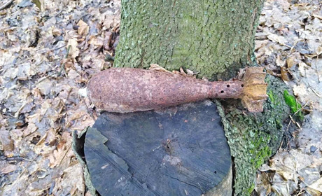 У Стайках, що на Кагарличчині, місцевий житель знайшов мінометну міну