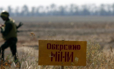 Мар’їнський район визнано одним з найбільш  забруднених мінами
