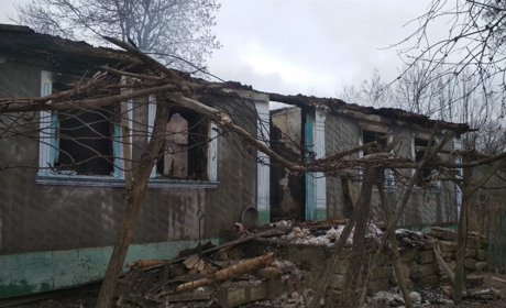 В Барському районі під час пожежі загинули двоє людей