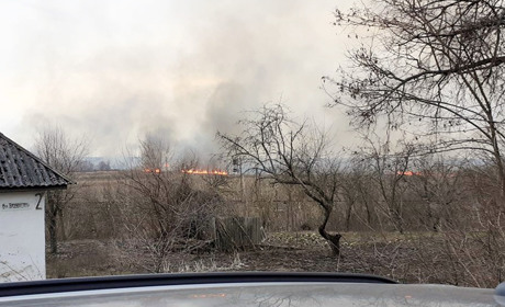 У Золотоноші горіло болото:  зловмисники відновили сезон пожеж