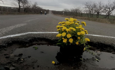 В Україні запустили інтерактивну мапу доріг. Біляївка.City  заявили про необхідність  ремонту Т-1619