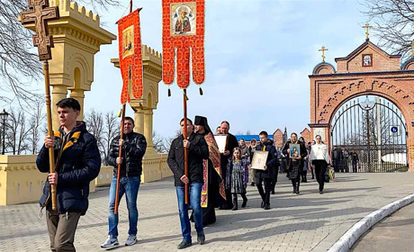 В Измаиле на 8 марта прошел крестный ход (видео)
