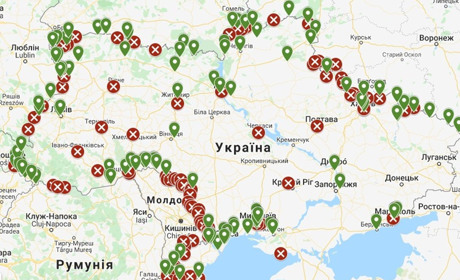 Митниця підготувала інтерактивну карту роботи пунктів пропуску на час карантину